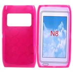 Sili-Cover til N8 - Rings (Pink)